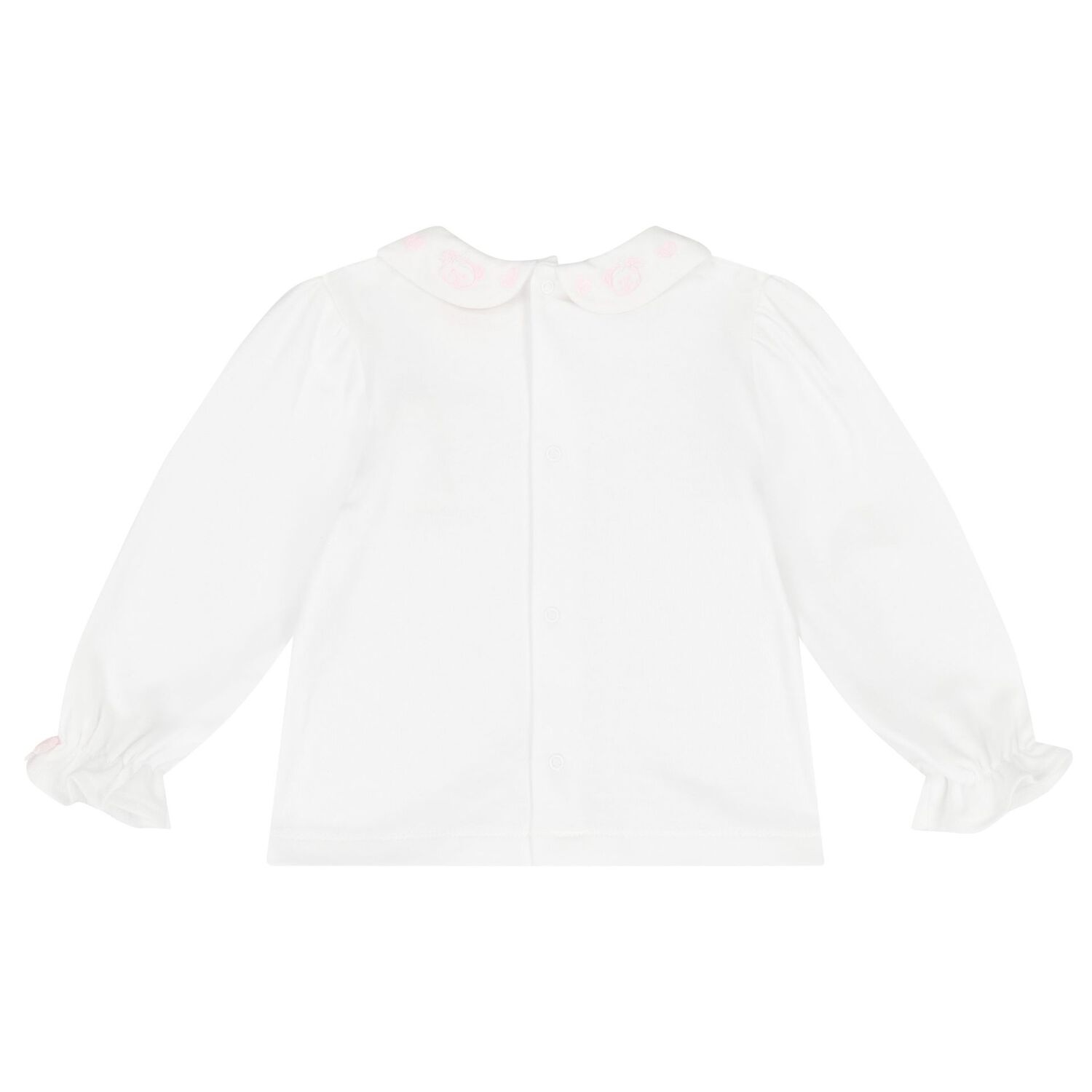 Baby Girls White & Pink Skirt Set, 1, hi-res image number null