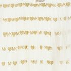 Younger Girls Ivory & Gold Tulle Dress Set, 1, hi-res