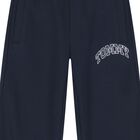 Boys Navy Blue Logo Joggers, 1, hi-res