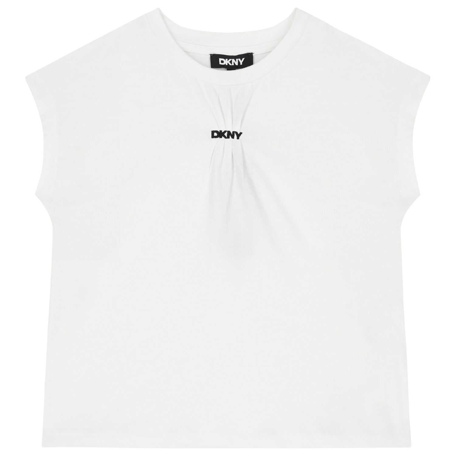 Girls White Logo T-Shirt, 2, hi-res