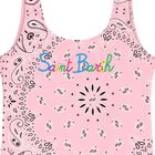 Girls Pink Paisley Logo Swimsuit, 1, hi-res
