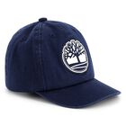 Younger Boys Navy Blue Logo Cap, 1, hi-res