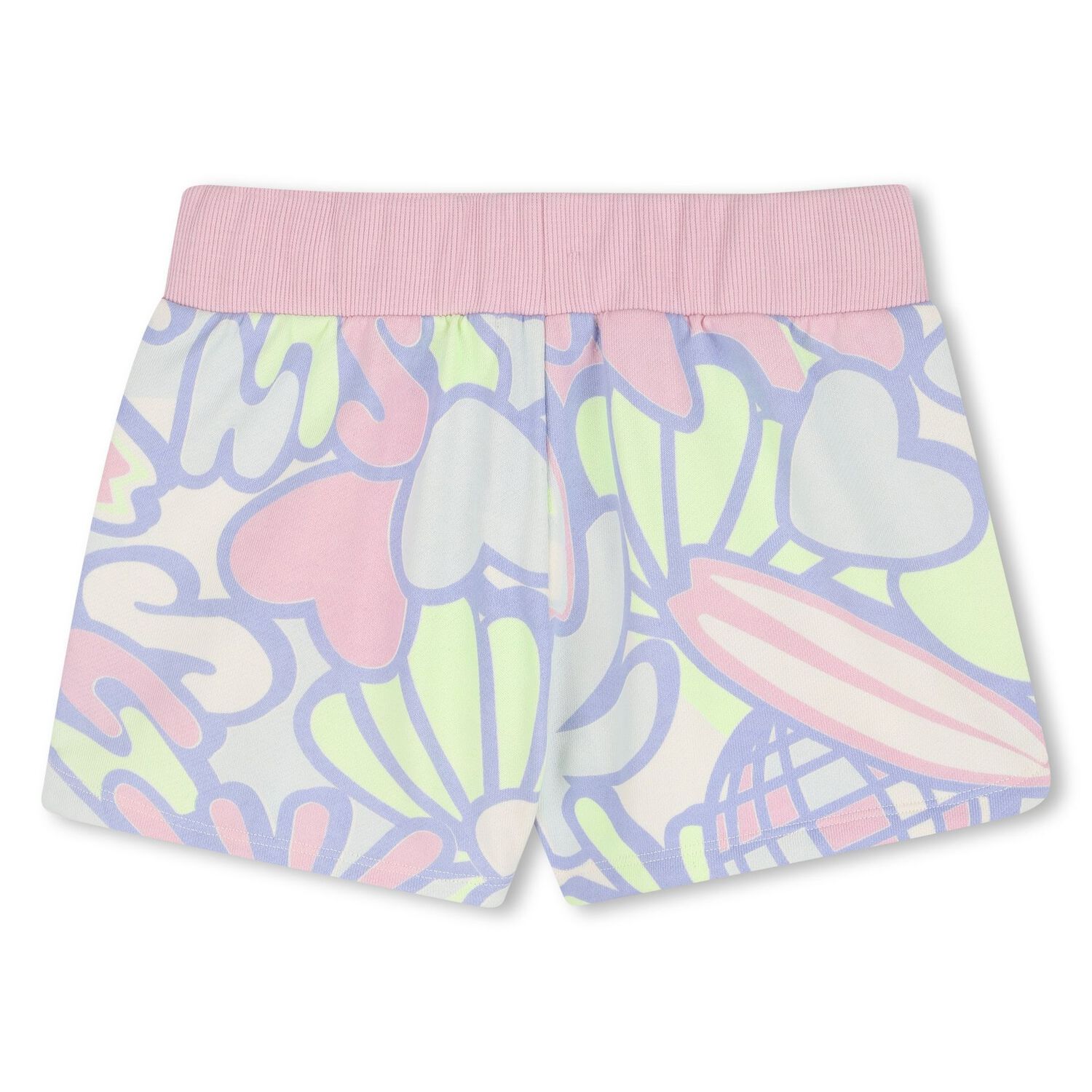 Girls Pink & Purple Shorts, 1, hi-res