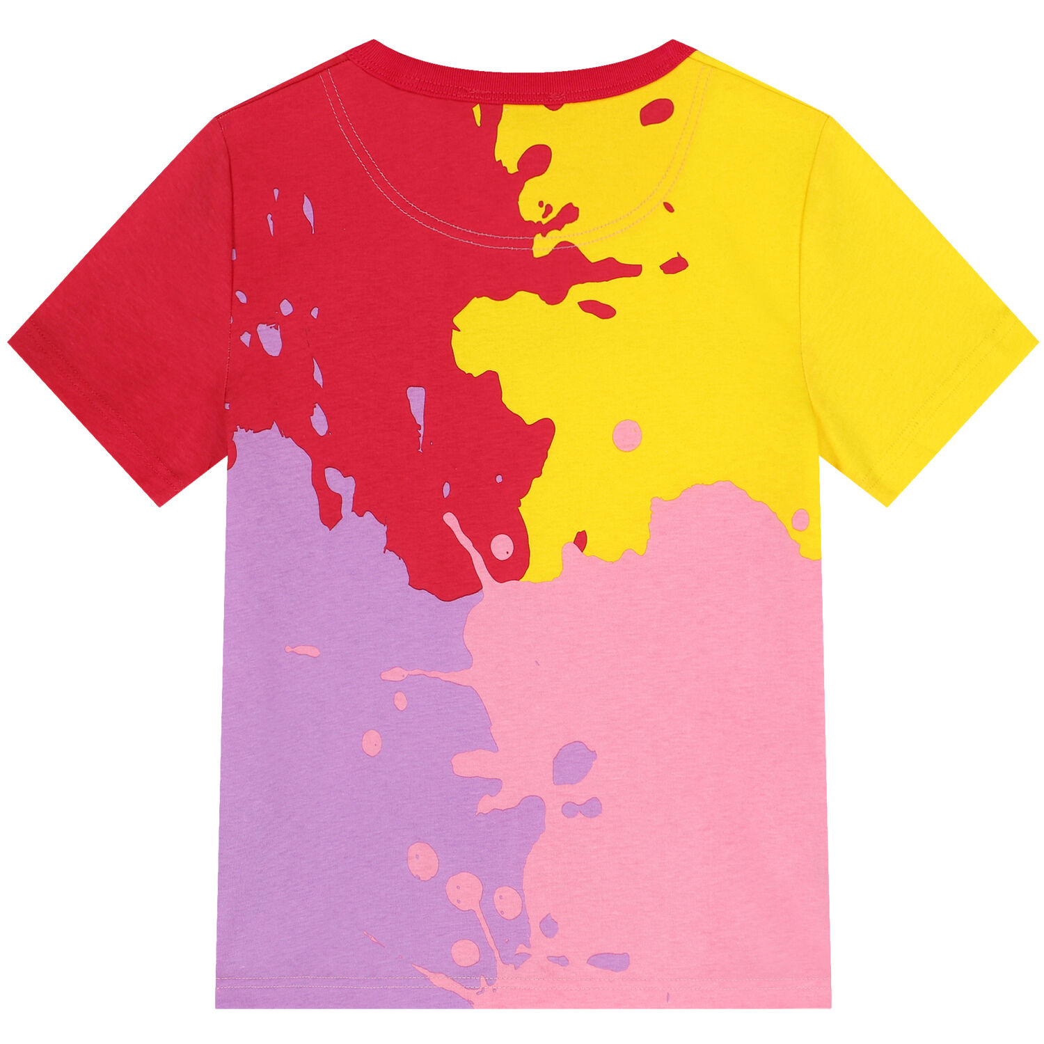 Girls Multicolour Logo T-Shirt, 1, hi-res
