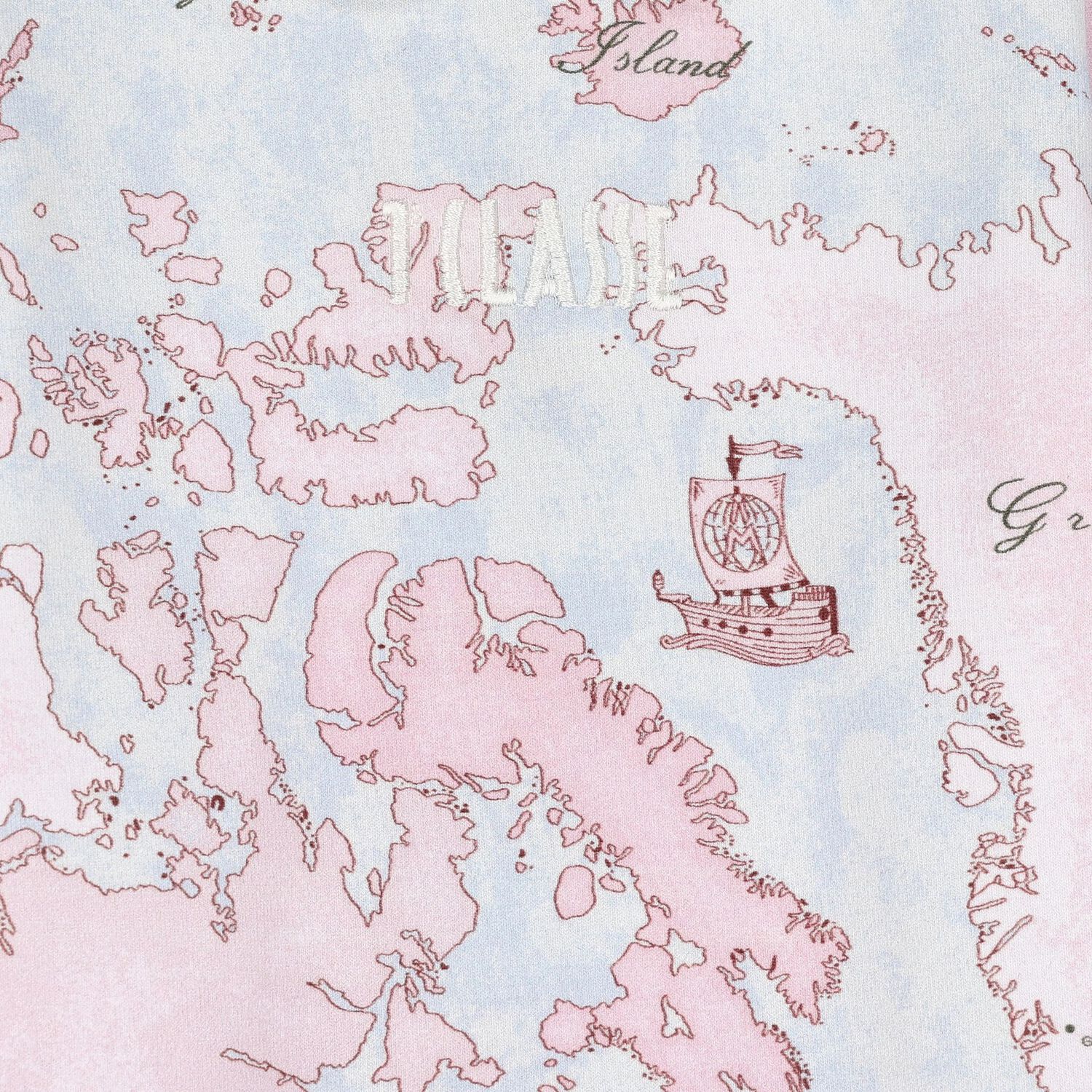 Baby Girls Pink & Blue Geo Map Babygrow Gift Set, 2, hi-res image number null