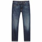 Boys Blue Denim Jeans, 1, hi-res