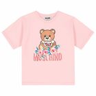 Girls Pink Logo T-Shirt, 1, hi-res