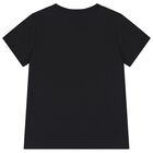 Black Teddy Bear Logo T-Shirt, 2, hi-res