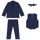 Boys Blue Suit Set, 1, hi-res