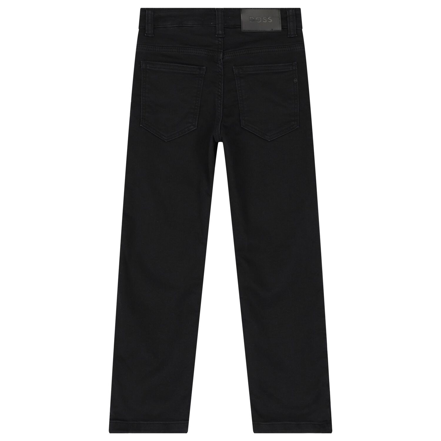 Boys Black Denim Jeans, 1, hi-res image number null