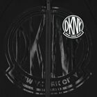 Black Logo Hooded Zip Up Top, 1, hi-res