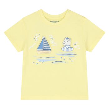 Younger Boys Yellow T-Shirt