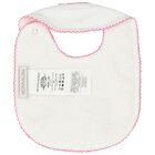 Baby Girls White & Pink Rose Babygrow Gift Set, 1, hi-res