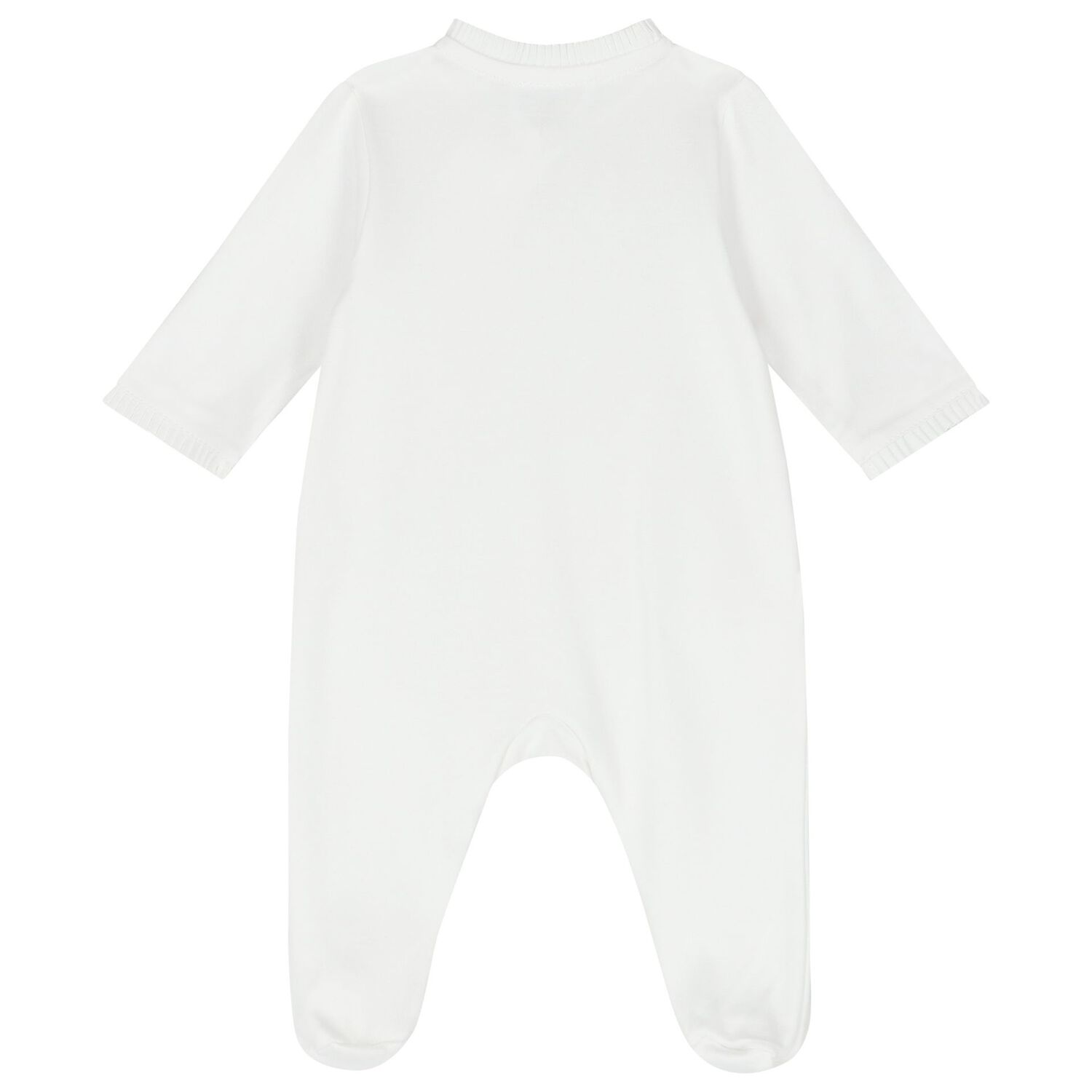 Baby Girls White Crystal Bow Babygrow Gift Set, 1, hi-res image number null