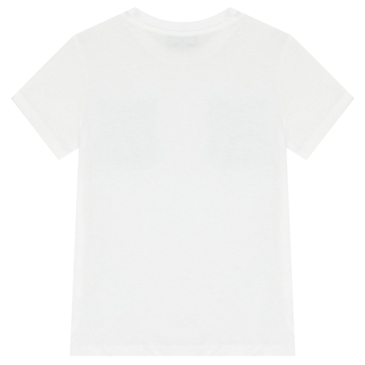 Boys White & Navy Blue Teddy Bear Logo Shorts Set, 1, hi-res