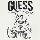 Baby Boys Ivory & Blue Teddy Bear Logo Trousers Set , 1, hi-res