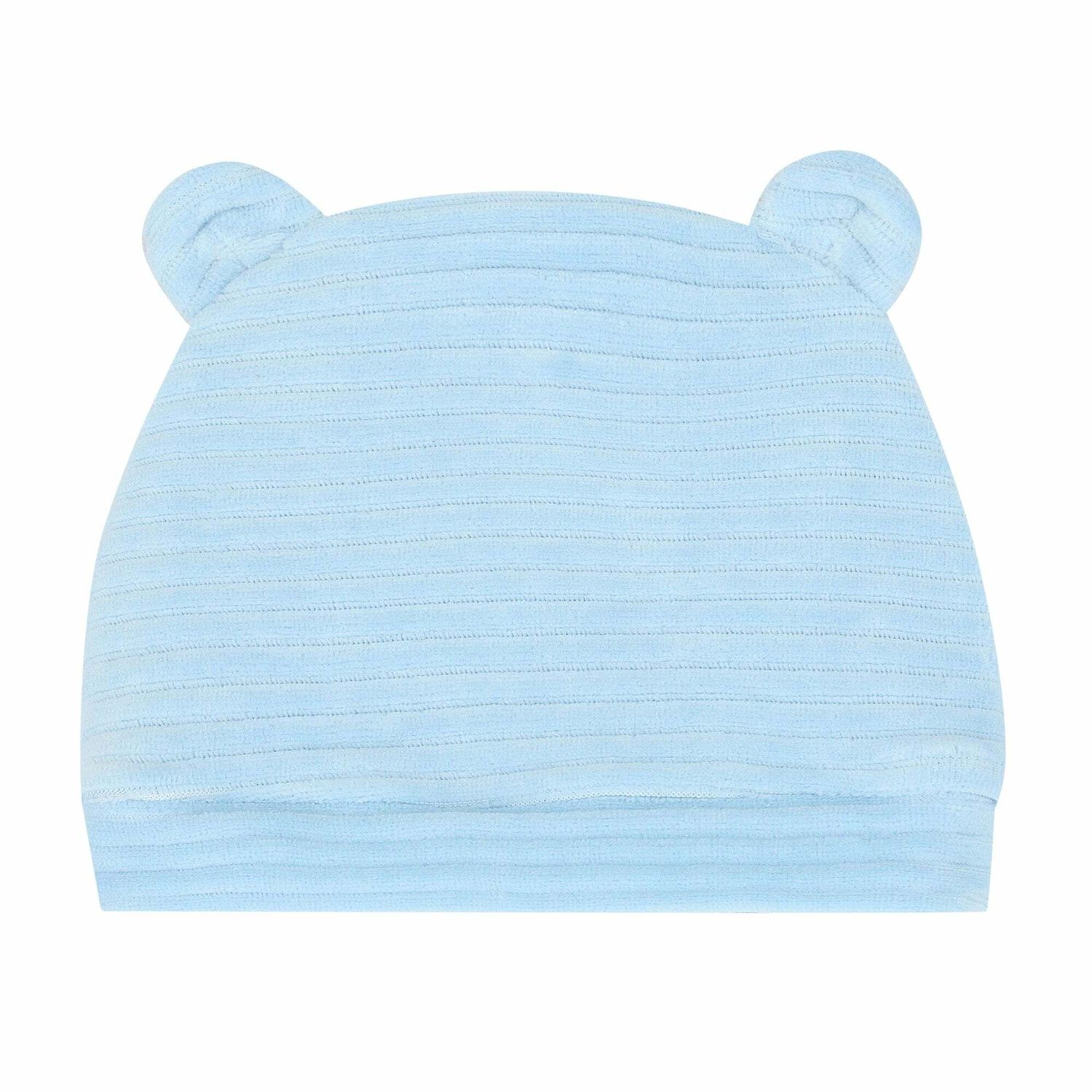 Baby Boys Blue Hat, 1, hi-res