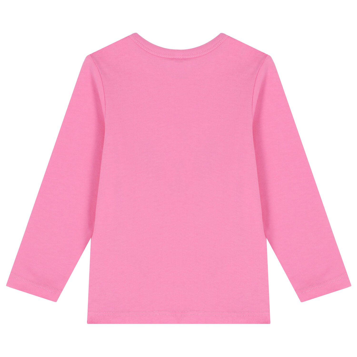 Younger Girls Pink Apple Long Sleeve Top, 1, hi-res image number null
