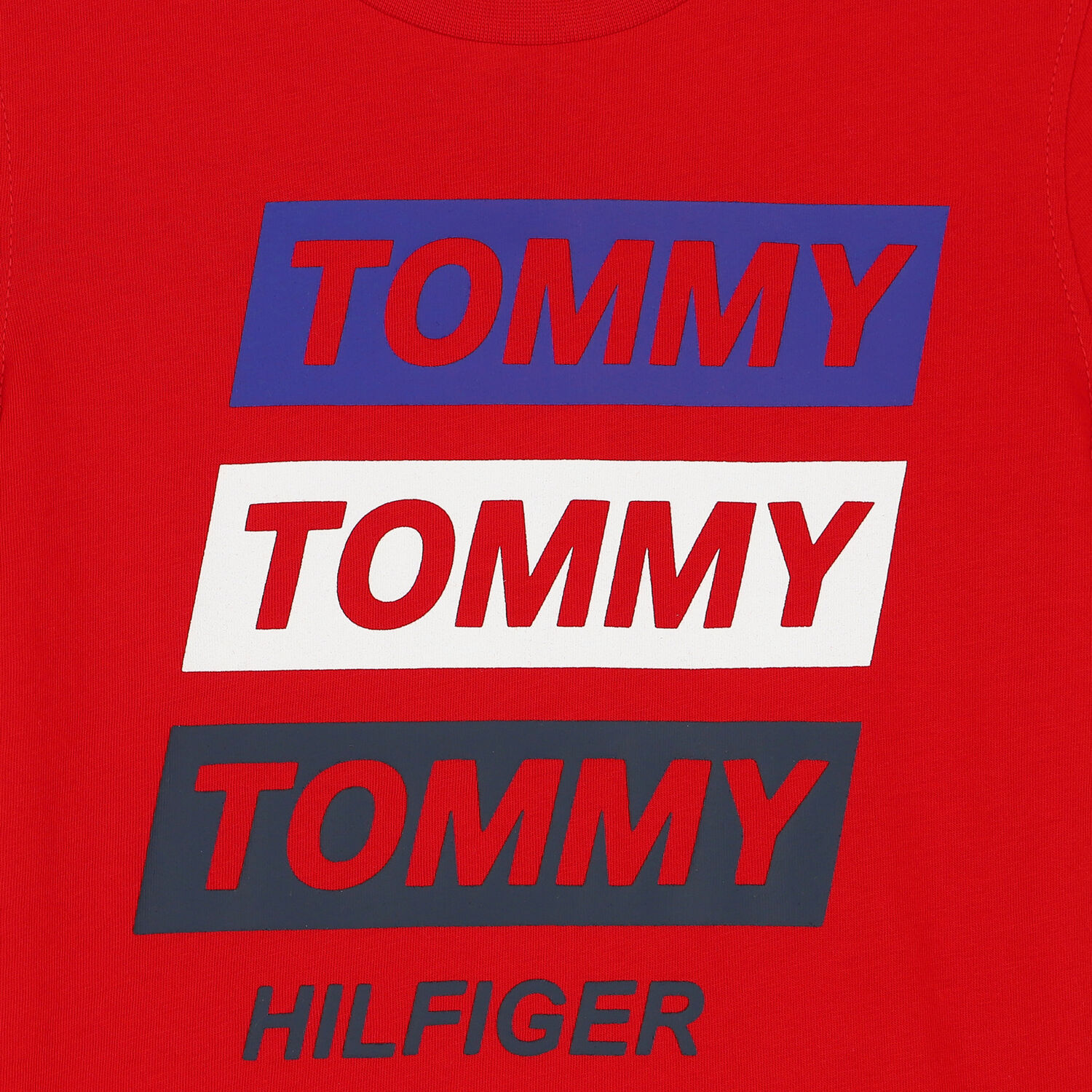 Boys Red Logo T-Shirt, 1, hi-res