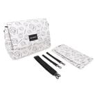 White Ikonik Karl Logo Changing Bag, 1, hi-res