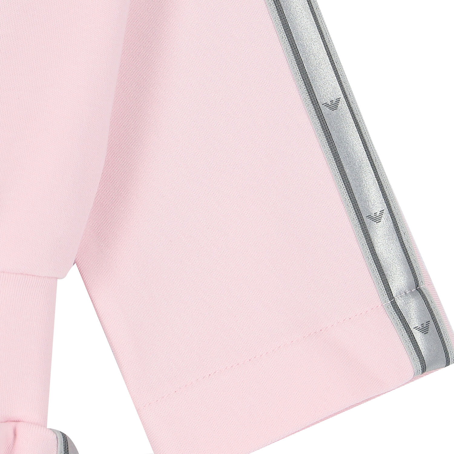 Girls Pink Logo Dress, 1, hi-res