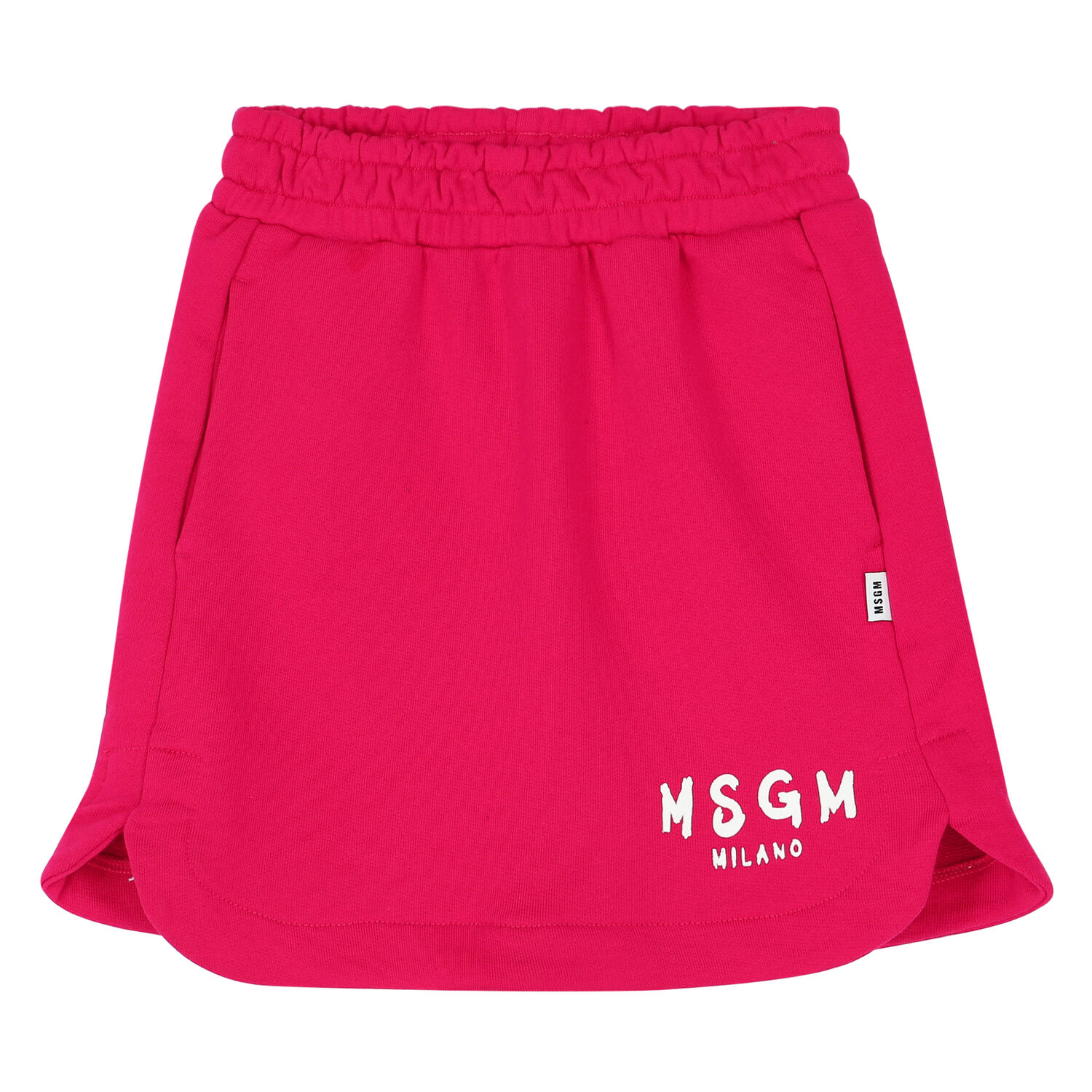 Girls Pink Logo Skirt, 1, hi-res