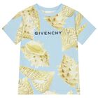 Boys Blue Shell T-Shirt, 1, hi-res