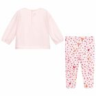Baby Girls Pink Leggings Set, 1, hi-res