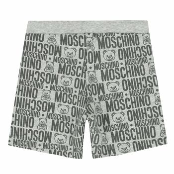 Grey Logo Shorts