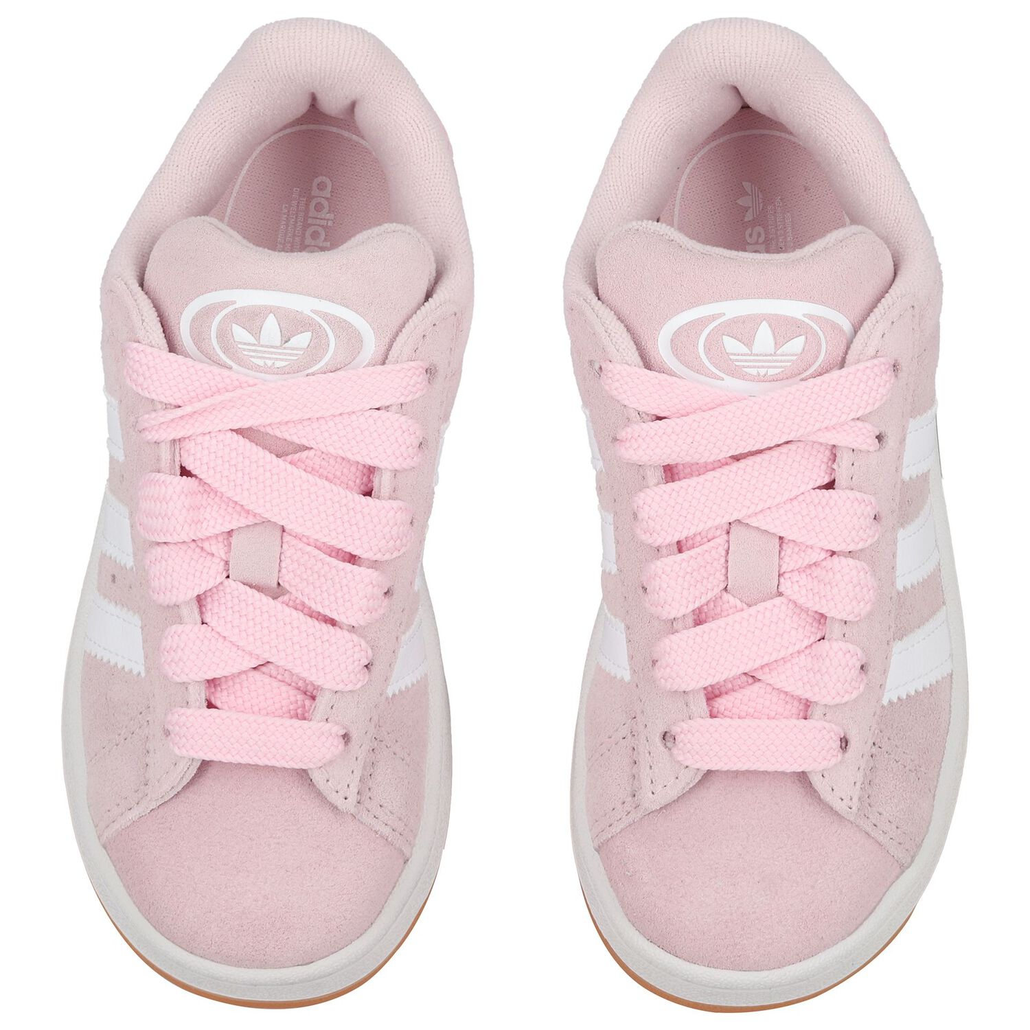 Girls Pink Campus 00s Trainers, 1, hi-res