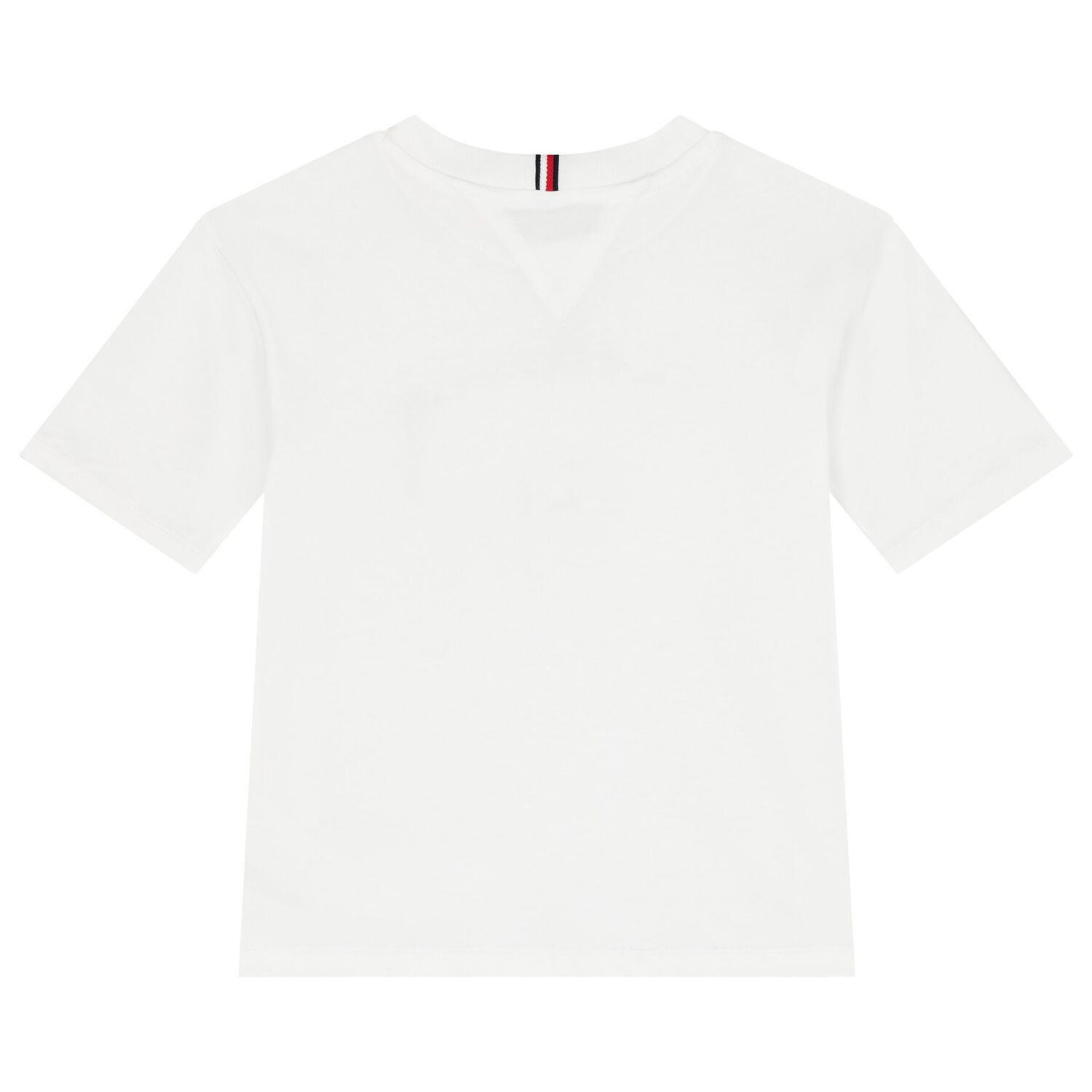 Boys White Logo T-Shirt, 1, hi-res