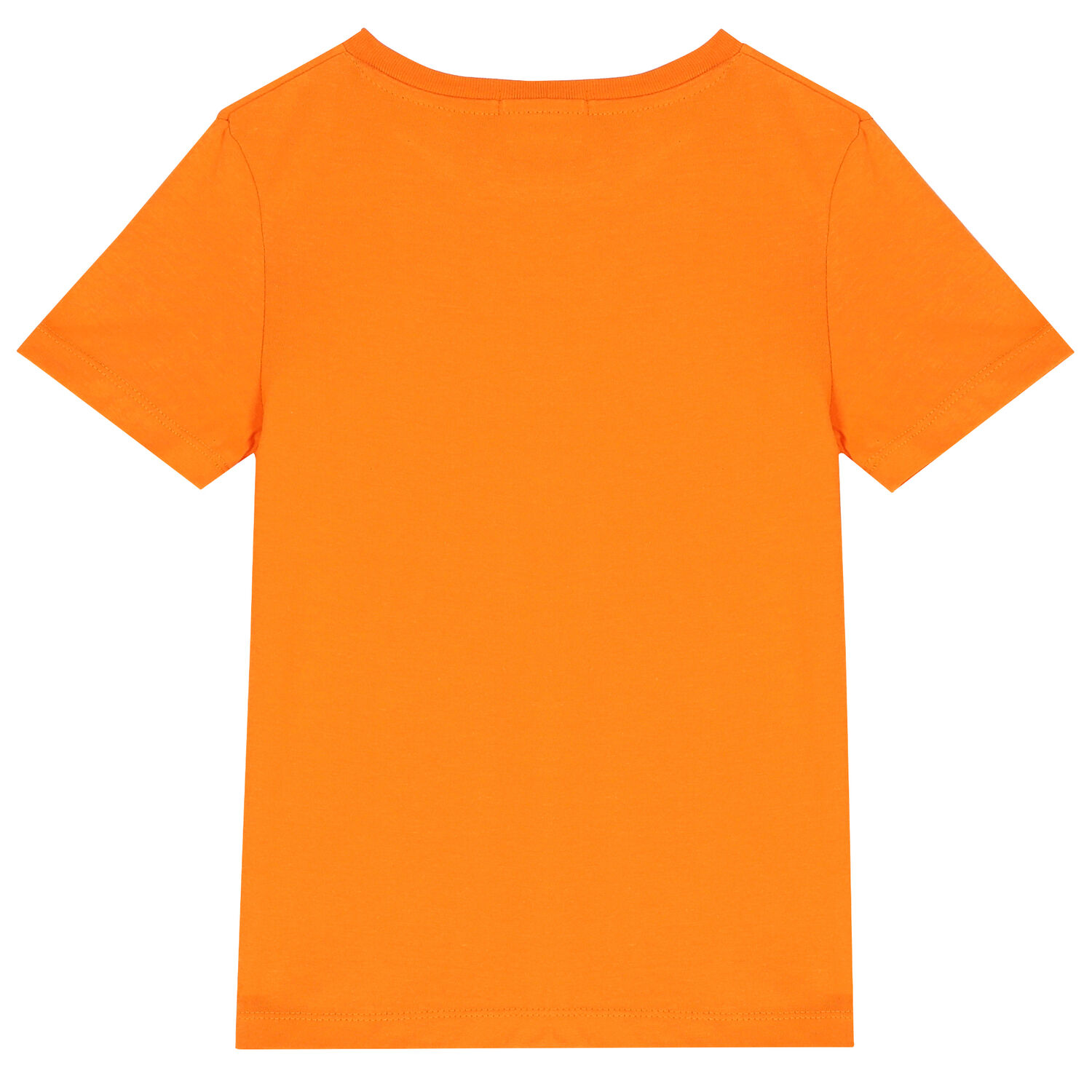 Boys Orange Logo T-Shirt, 4, hi-res
