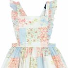 Girls Pink Floral Dress, 1, hi-res