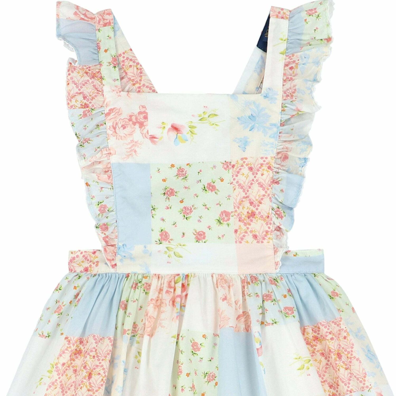 Girls Pink Floral Dress, 1, hi-res