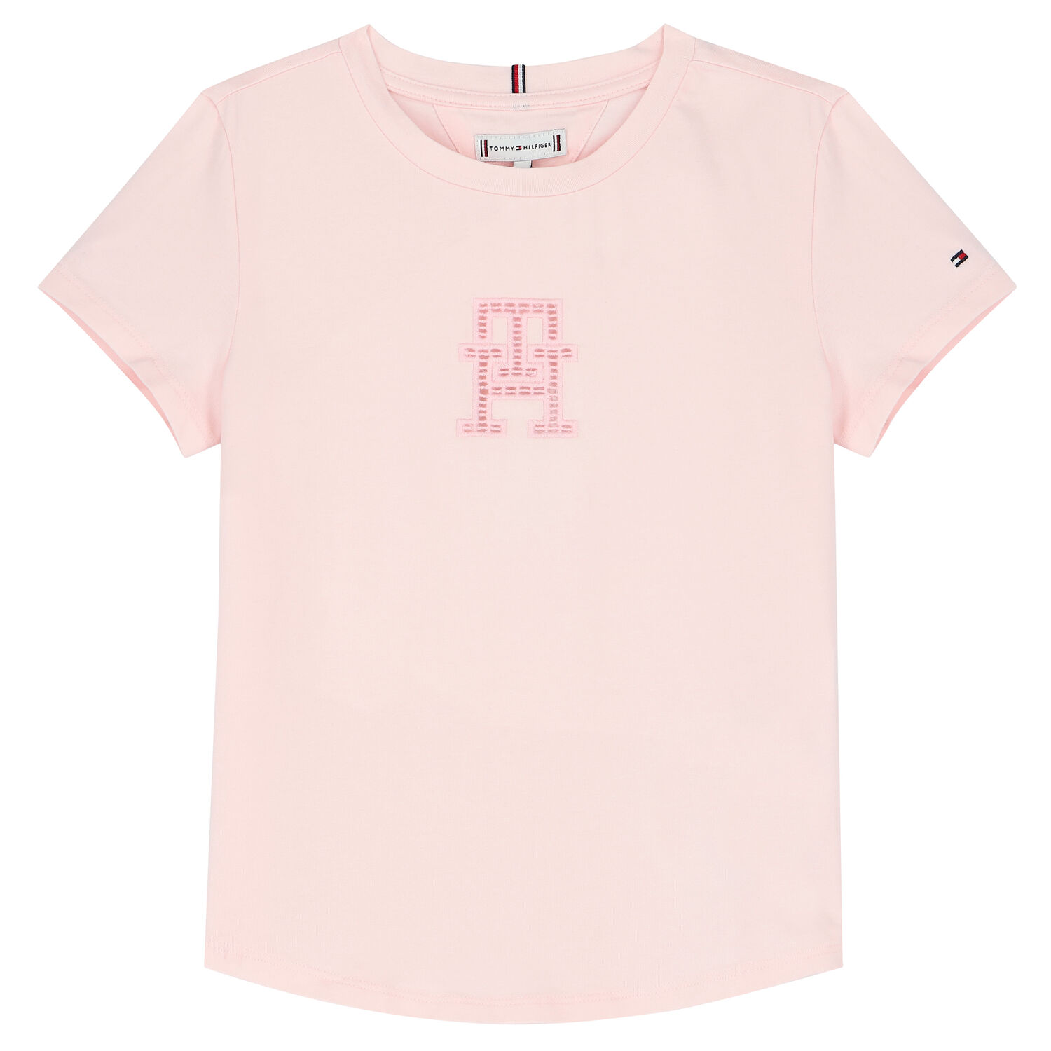 Girls Pink Logo T-Shirt, 2, hi-res