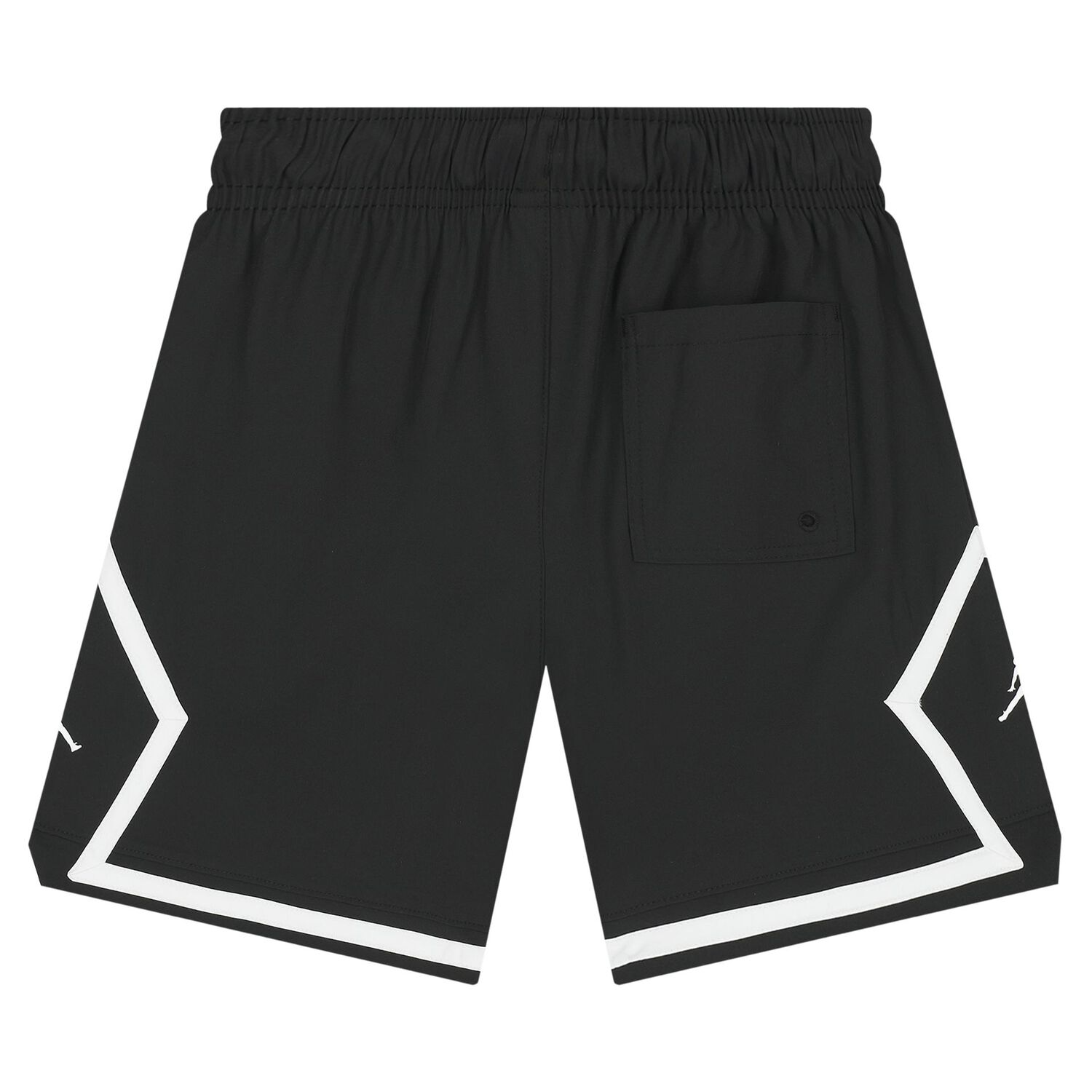 Boys Black Jordan Logo Shorts, 1, hi-res