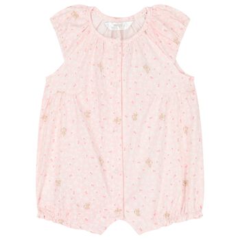 Baby Girls Pink Romper