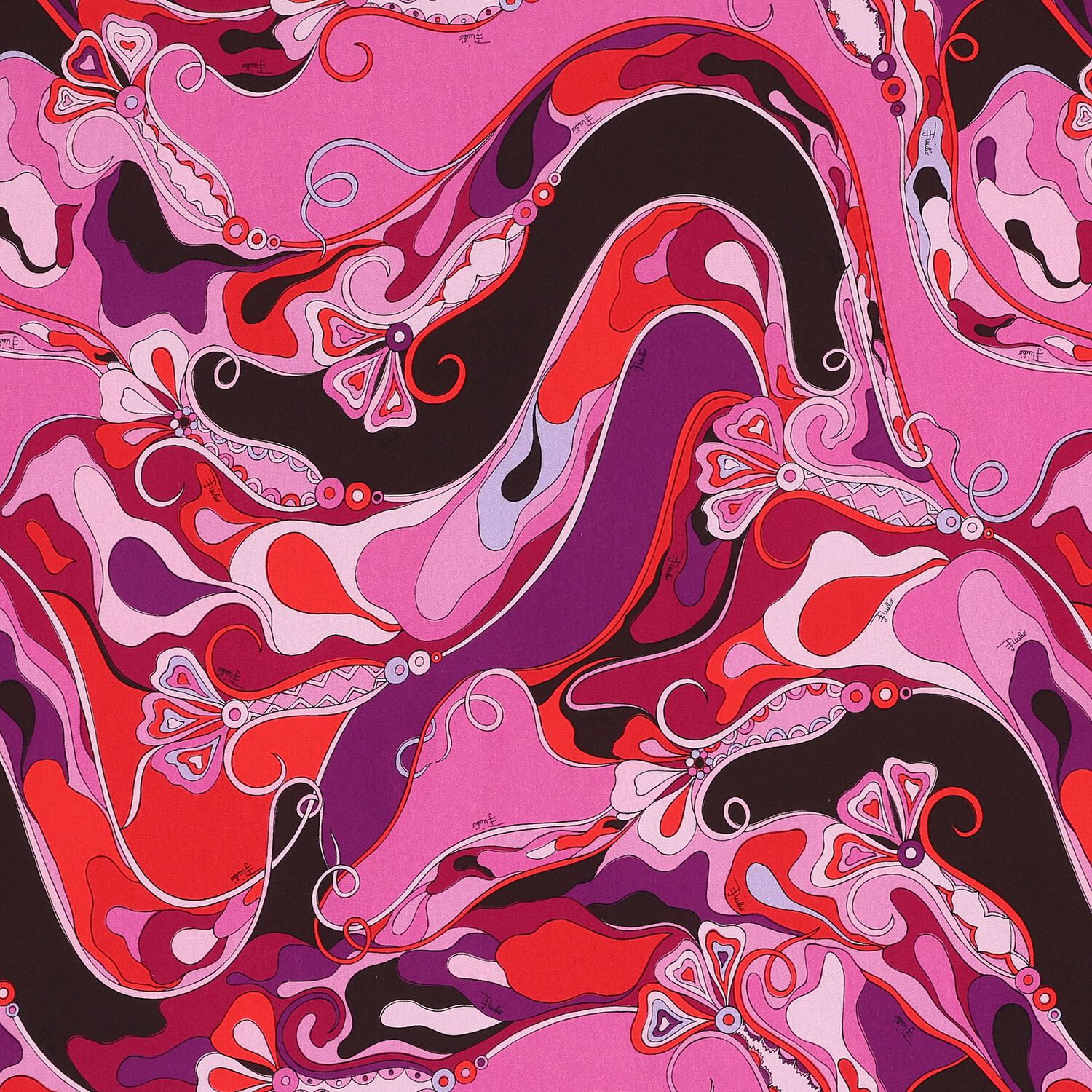 Baby Girls Multi-Coloured Orchidee Print Blanket, 1, hi-res