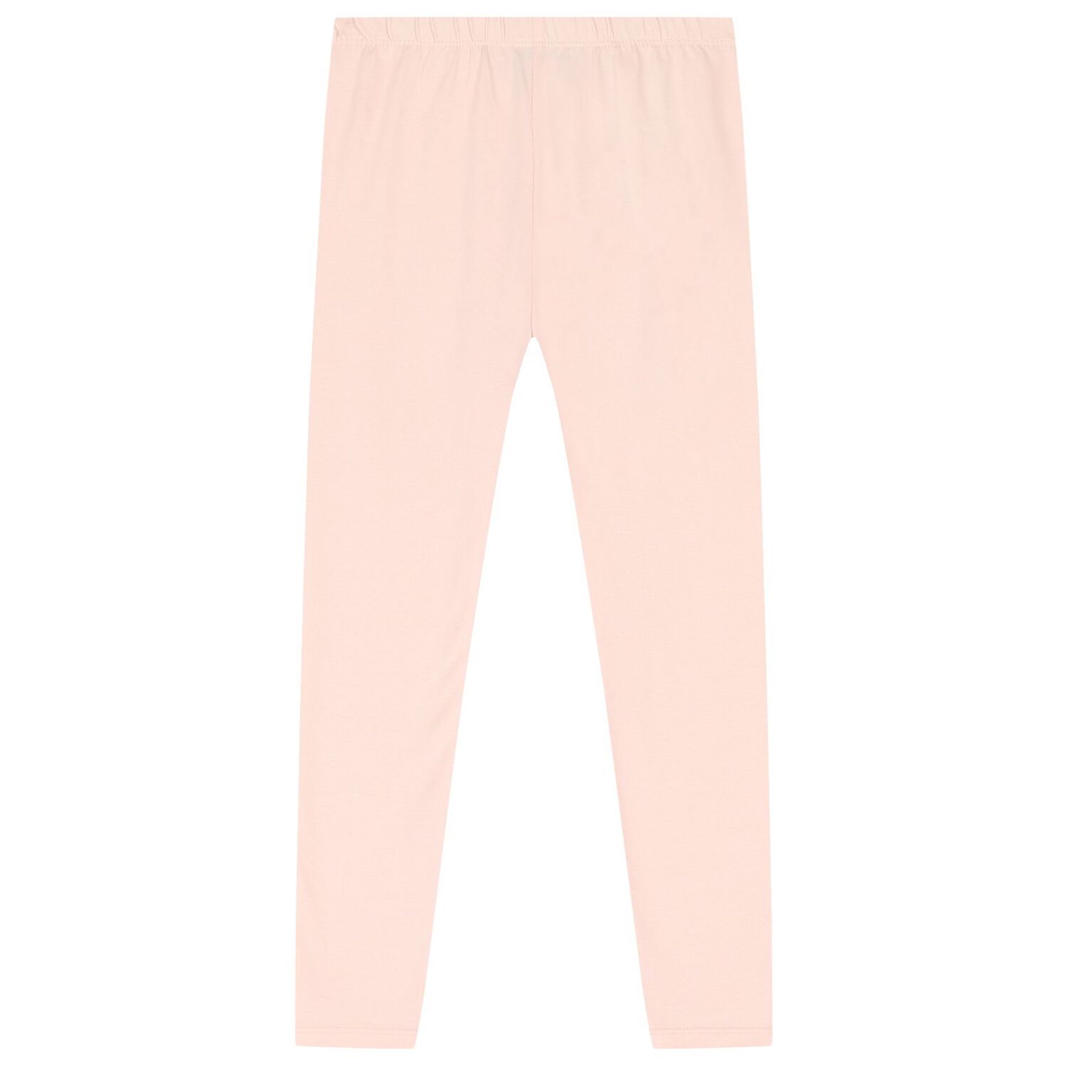 Girls Pink Logo Butterfly Leggings, 1, hi-res image number null