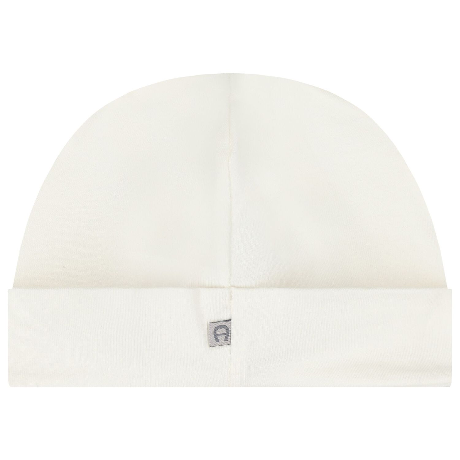 Ivory & Gold Logo Baby Hat, 1, hi-res image number null