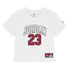 Younger Boys White & Black Jordan Trousers Set, 1, hi-res