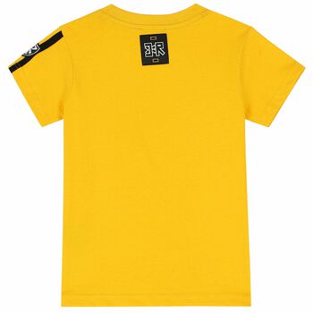 Boys Yellow Logo T-Shirt