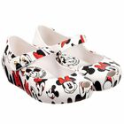 Girls White Disney Jelly Shoes, 1, hi-res