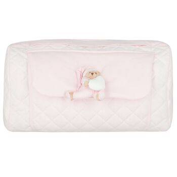 Pink Teddy Bear Baby Changing Bag