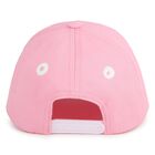 Girls Pink Logo Cap, 1, hi-res