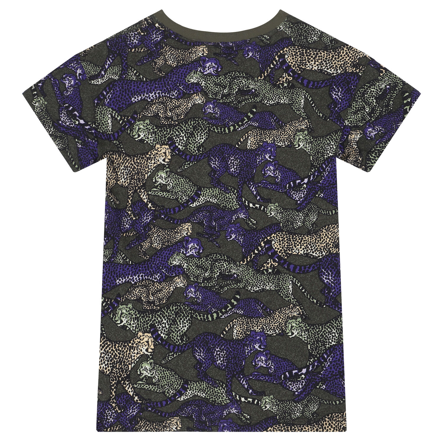 Boys Green & Purple Logo T-Shirt, 1, hi-res