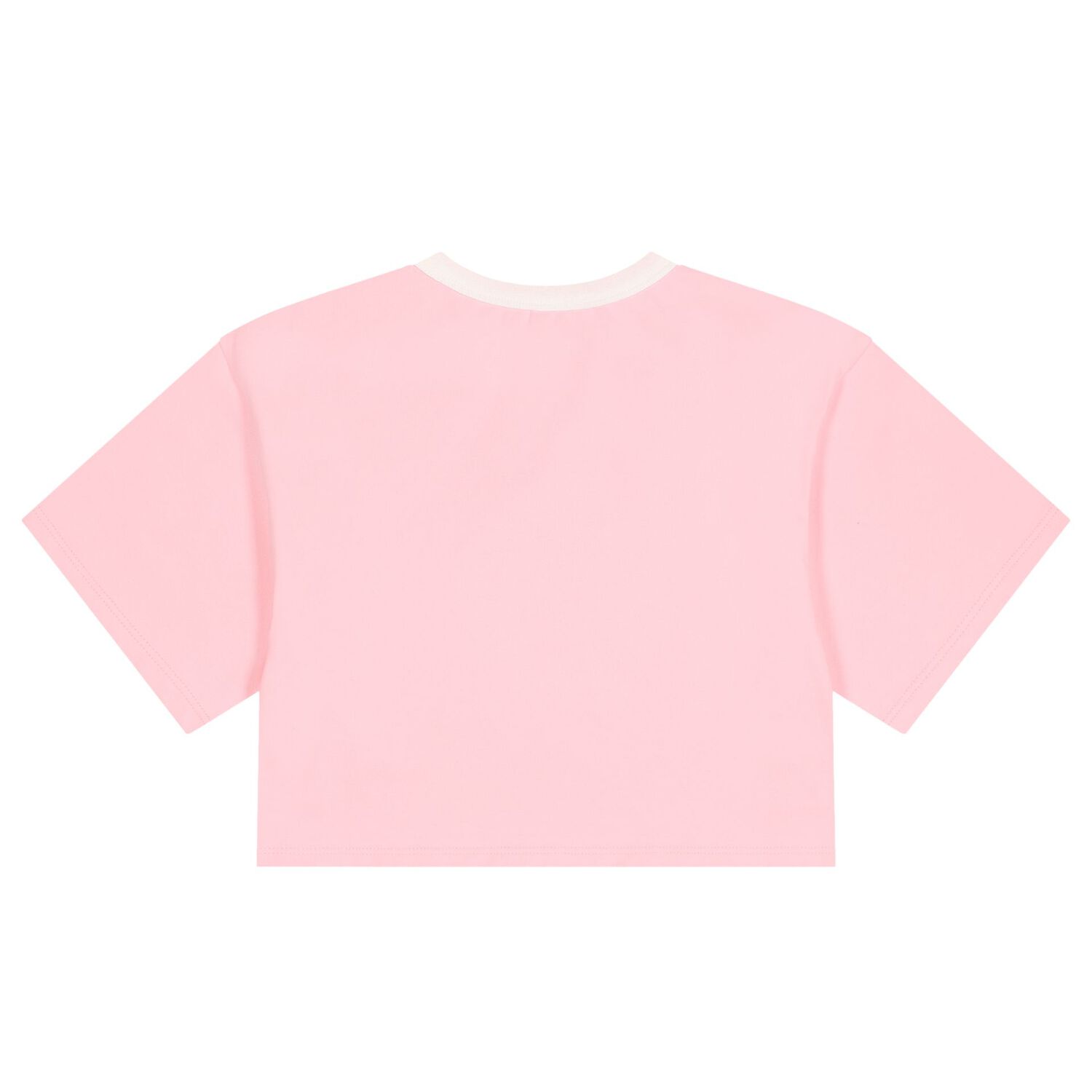 Girls Pink Boke Flower Logo T-Shirt, 1, hi-res