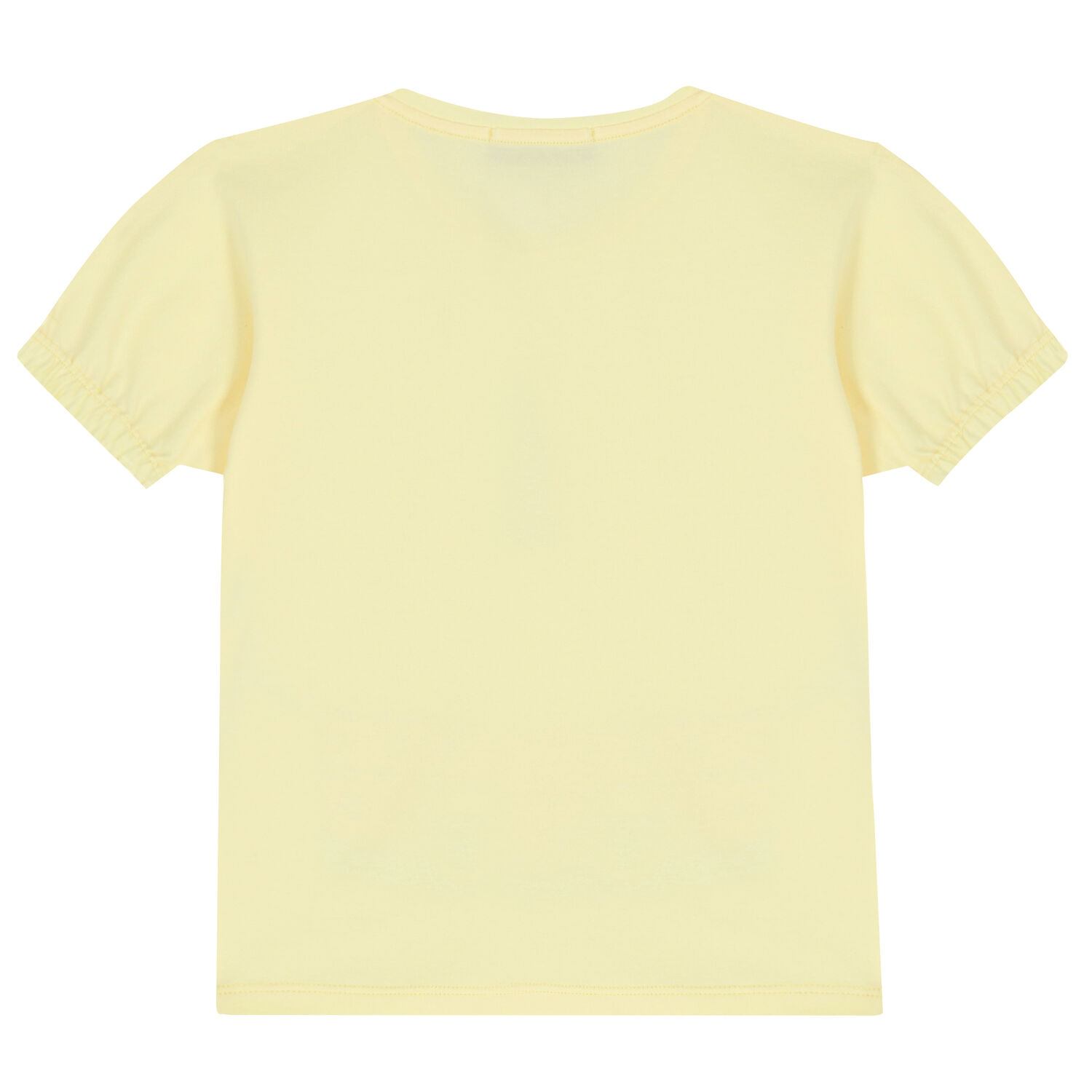 Girls Yellow Logo Bag T-Shirt, 3, hi-res