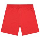 Boys White & Red Shorts Set, 2, hi-res