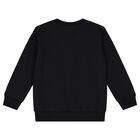 Black Teddy Bear Logo Sweatshirt, 6, hi-res
